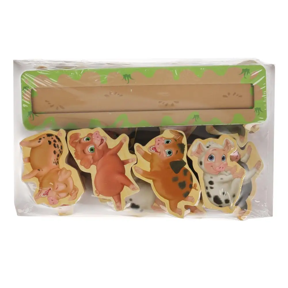 Настольная игра &quotХрюшки - куча мала&quot Играем вместе AS50081-R | Игрушки и хобби