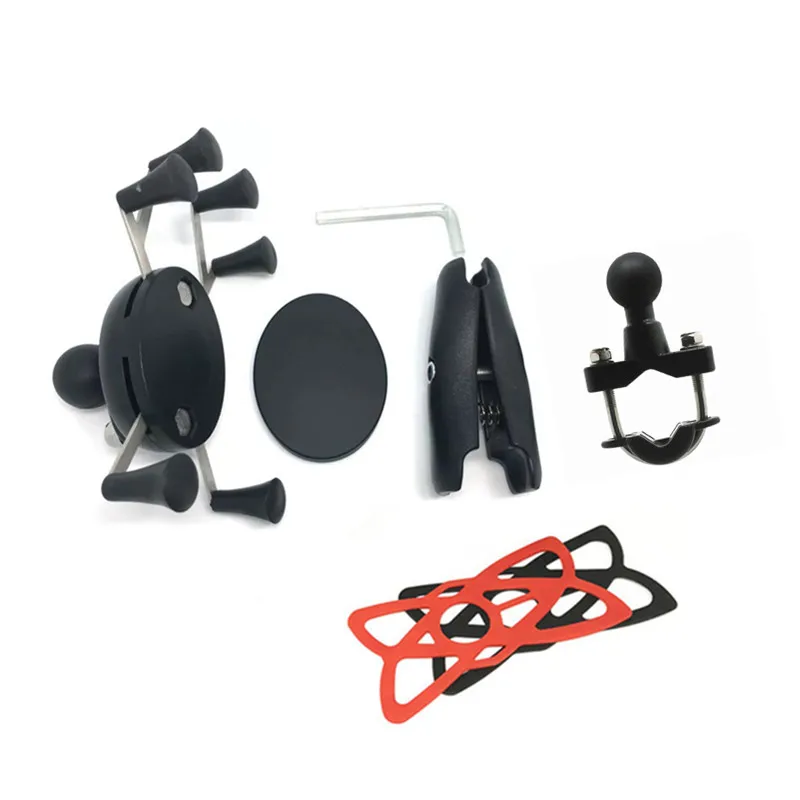 Пластиковый держатель на руль мотоцикла для сотового телефона смартфона Gopro iPhone