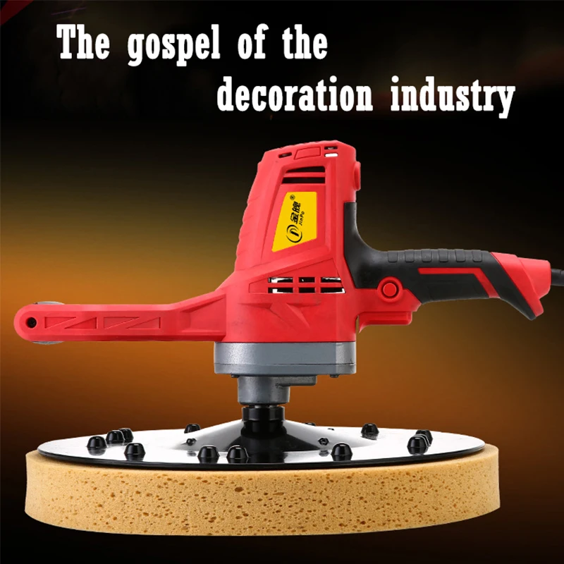 

Hand-held multi-function electric wall polishing machine cement mortar sander grinder