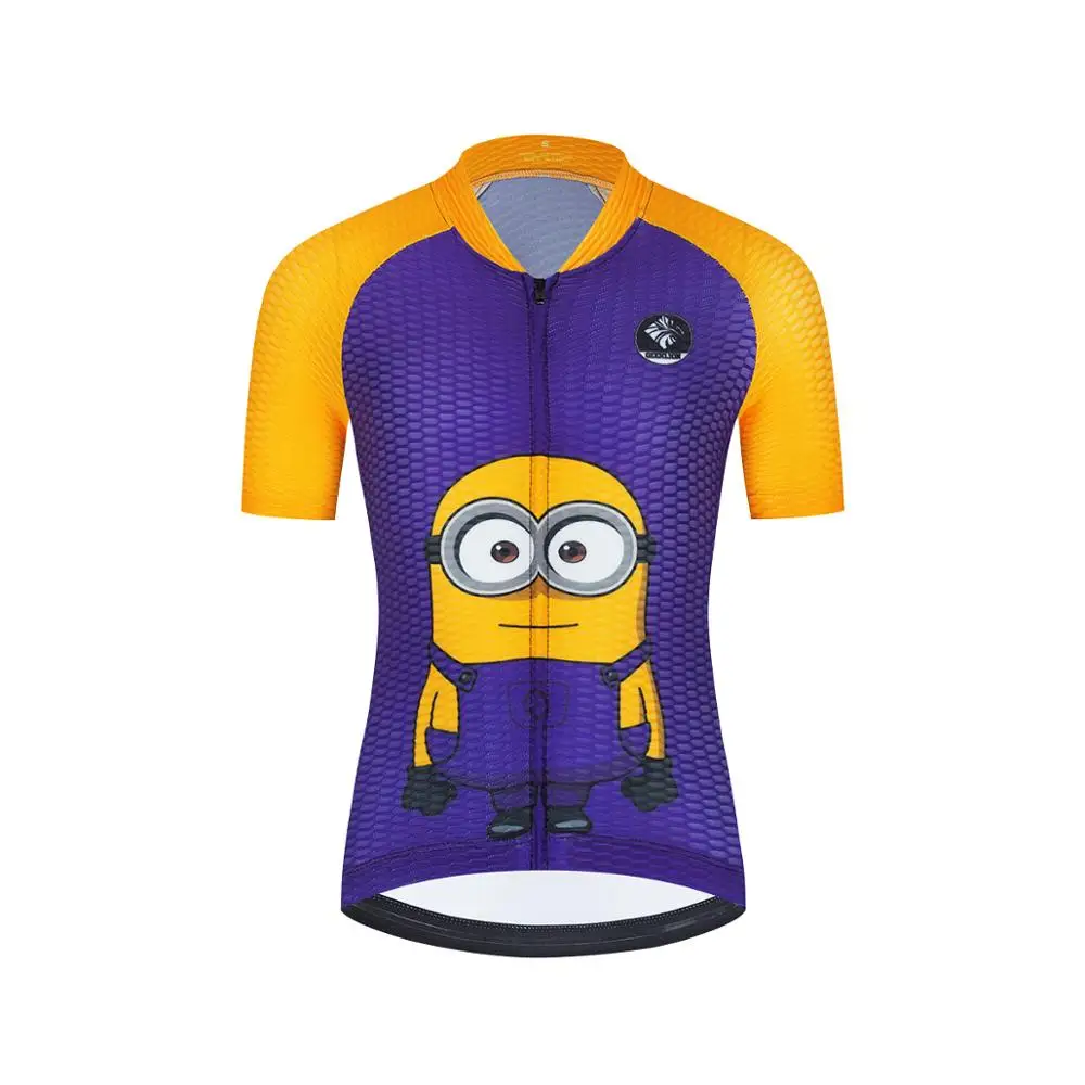 

Детская веломайка Geeklion с коротким рукавом, осенняя дышащая одежда с длинными рукавами, 2021