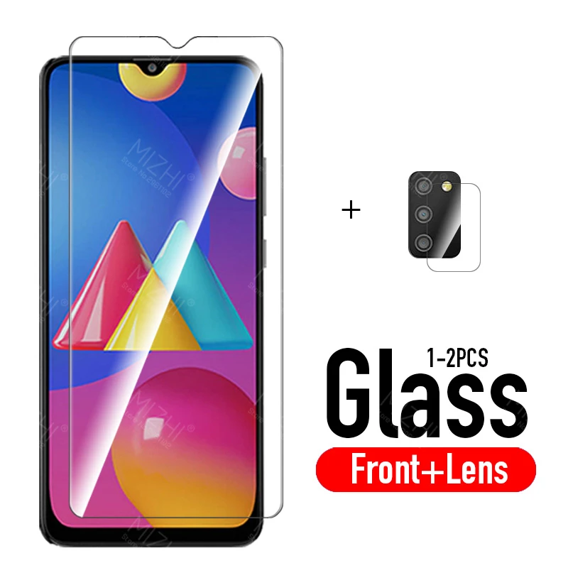 

for samsung m 02s glass camera lens protective cover for samsung galaxy m02s m 02s m02 s tempered glass screen protectors film