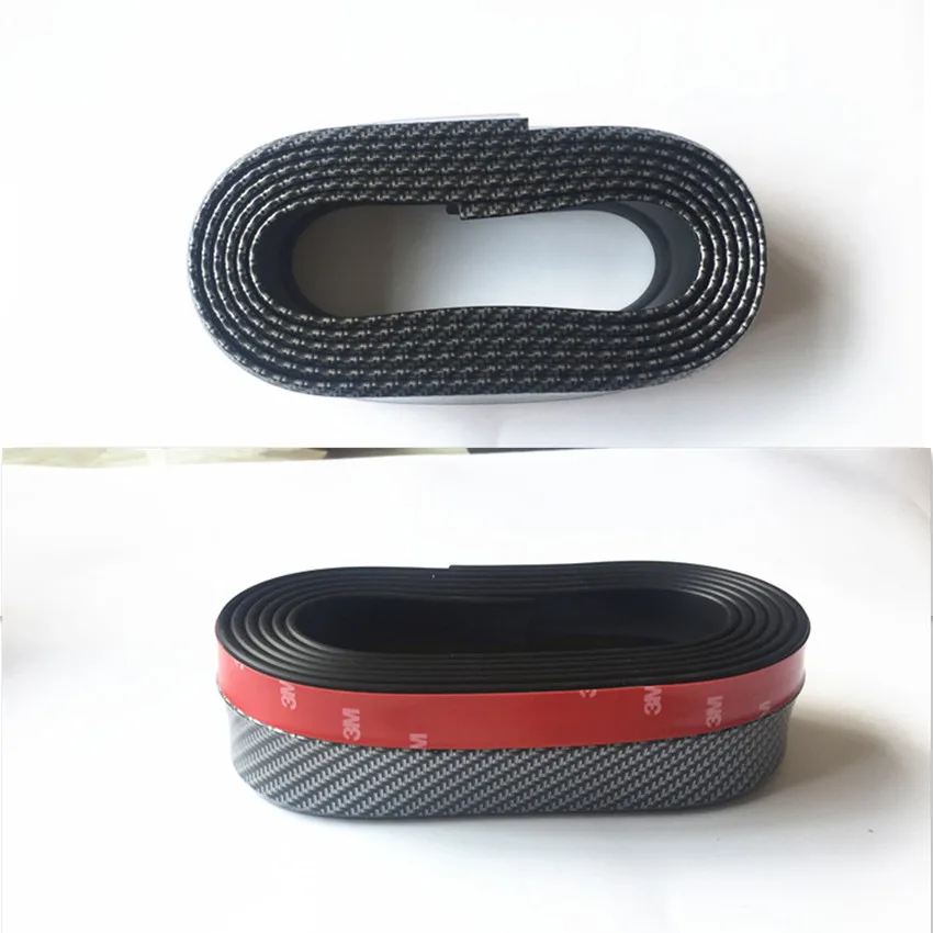 Автомобильный Стайлинг 2 5 м защитная полоса для переднего бампера автомобиля