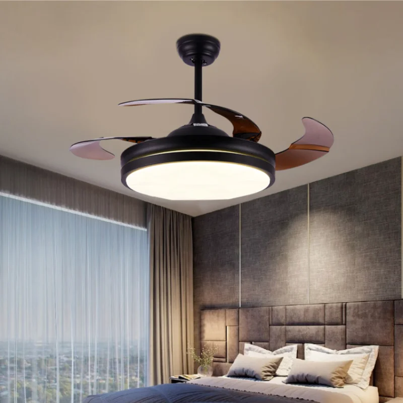 Современный потолочный вентилятор простая лампа для ресторана гостиной люстра