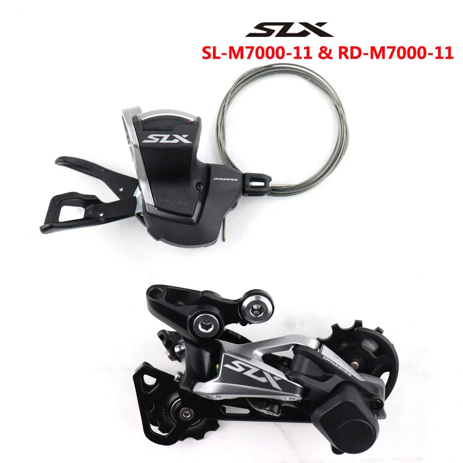 SHIMANO DEORE SLX M7000 переключатель группы SL M7000 11S задний переключатель рычаг переключения+ RD M7000 11S GS MTB Запчасти для велосипеда