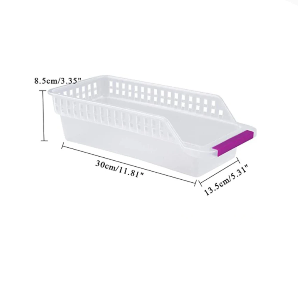 

1 Pcs Protable Kitchen Fridge pace Saver Organizer Refrigerator Storage Holder Drawer Container Tools