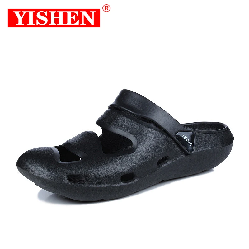 

YISHEN New Men Sandals Summer Beach Shoes Roman Leisure Breathable Sandals Male Shoes Adult Flip Flops Shoes Zapatos Hombre