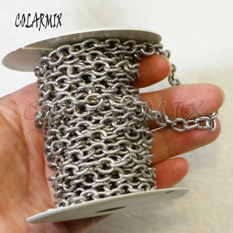 

5 meters Retro chain necklace Big O chain accessories with Grain for jewelry making keep colors in 1 year 9449