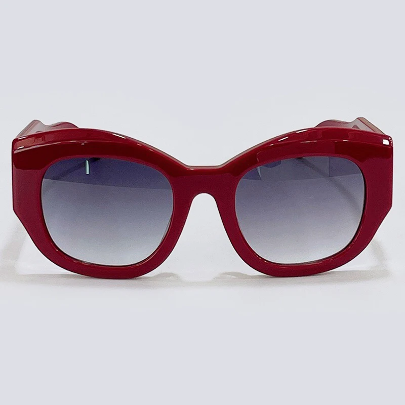 

Роскошные солнцезащитные очки «кошачий глаз» Для женщин Элитный бренд дизайнерские Винтаж градиентные очки ретро солнцезащитные очки «ко...