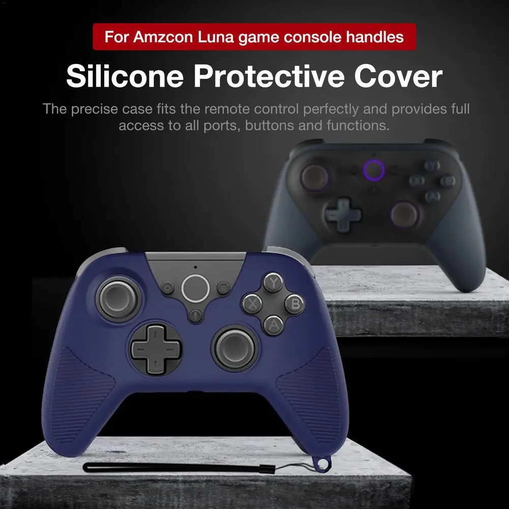 

Gamepad Silicone Protective Cover, Used For Amzcon Luna Electronic Game Console Game Accessories Anti-drop Protective Cover