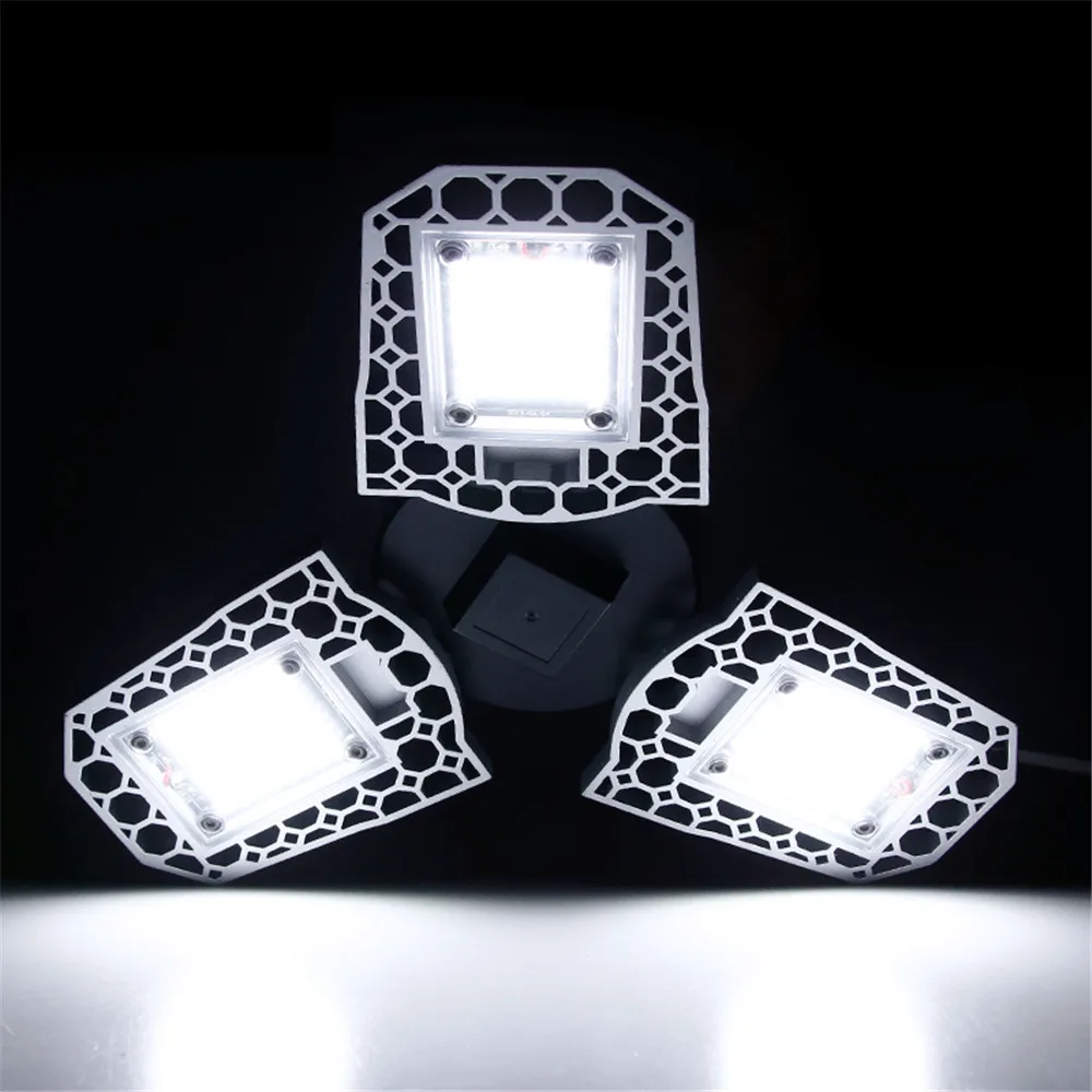 

60W 80W 100W Led Garage light E27 LED Bulb Deformable High Power Light For Warehouse Garage Basement Factory