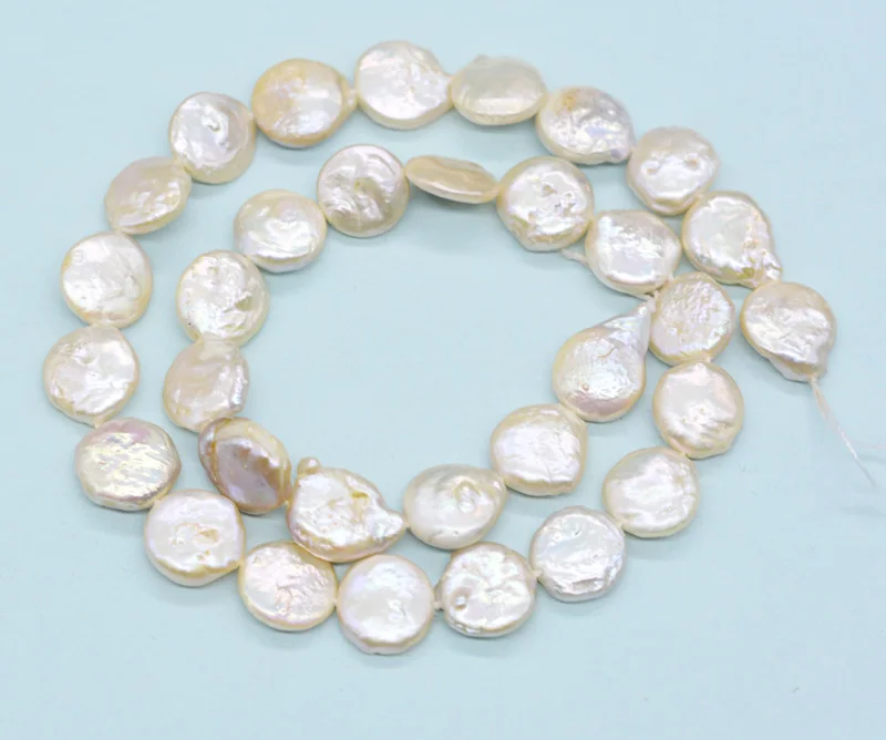 Бусины из пресноводного жемчуга 12 мм 16 дюймов | Украшения и аксессуары