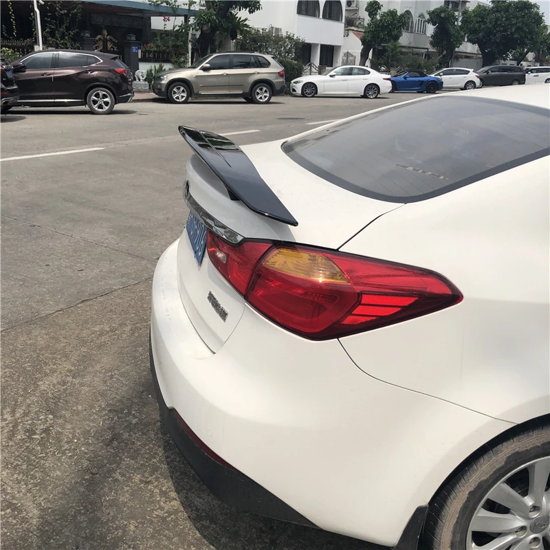 Спойлер для Forte 2011 2019 Kia K3 TF высококачественный спойлер из АБС пластика заднее