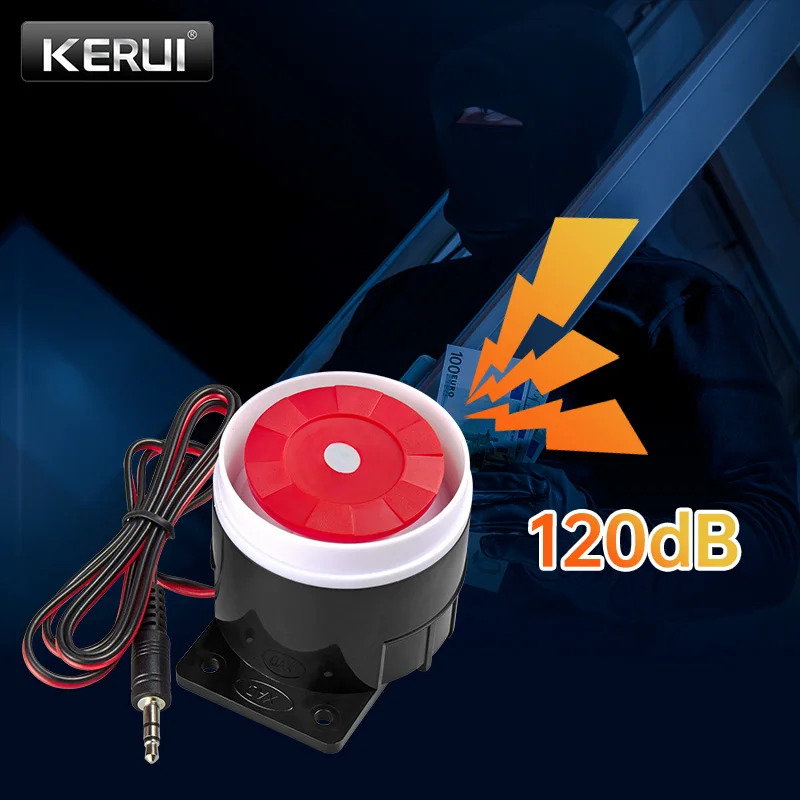 Новая мини маленькая проводная сирена для 99 зон домашняя безопасная система