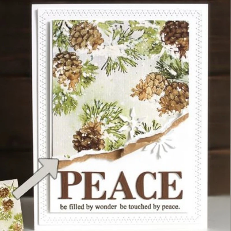 

Panalisacraft, рельефная рамка, металлические штампы, трафареты для «сделай сам», Скрапбукинг/альбом, декоративное тиснение, «сделай сам», бумажны...