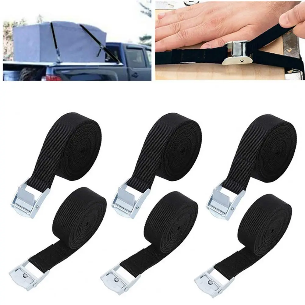 6 шт. регулируемые ремни для груза с пряжкой безопасности | Автомобили и мотоциклы