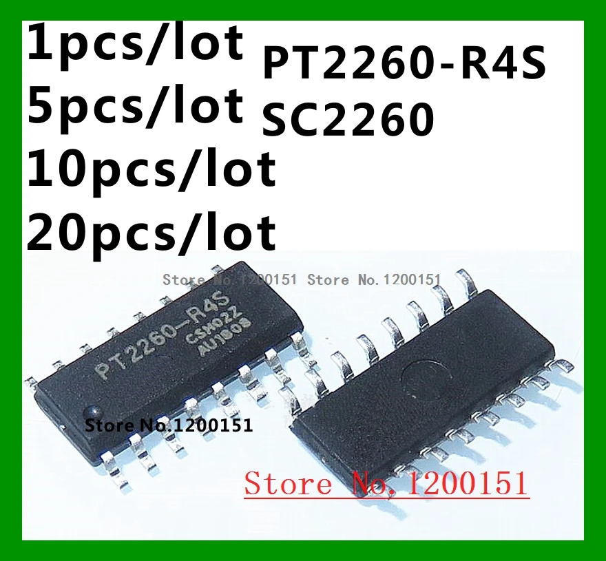 

PT2260-R4S SC2260 SOP-16