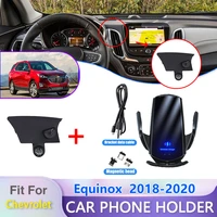 car mobile phone holder for chevrolet holden equinox 2018 2019 2020 telephone stand bracket vent accessories for iphone huawei