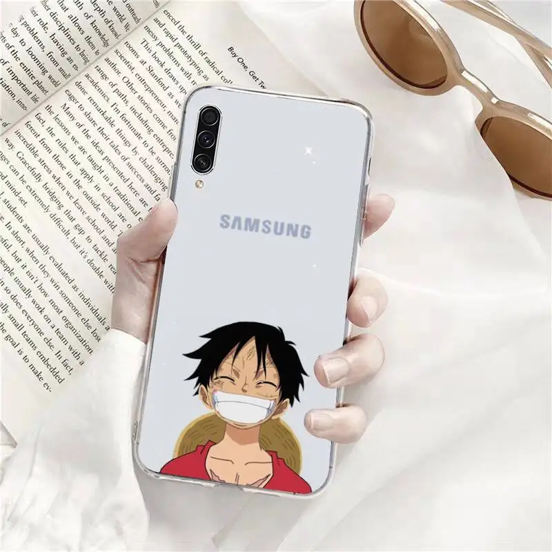 

One piece Phone Case Transparent For Samsung Galaxy A71 A21s S8 S9 S10 plus note 20 ultra