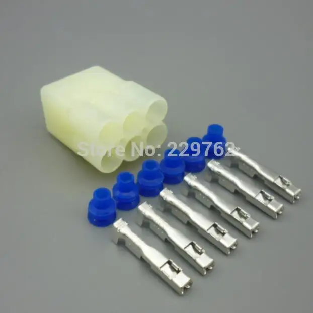 Shhworld Sea 6 Pin 2,2 мм HM 090 женский и мужской разъем для мотоцикла 6189-6171 6180-6181 Электрический разъем подходит для Toyota
