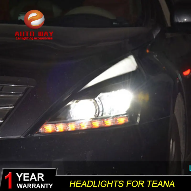 Автомобильная светодиодная фара в стиле Clud для Nissan Teana 2008 2012 светодиодные фары