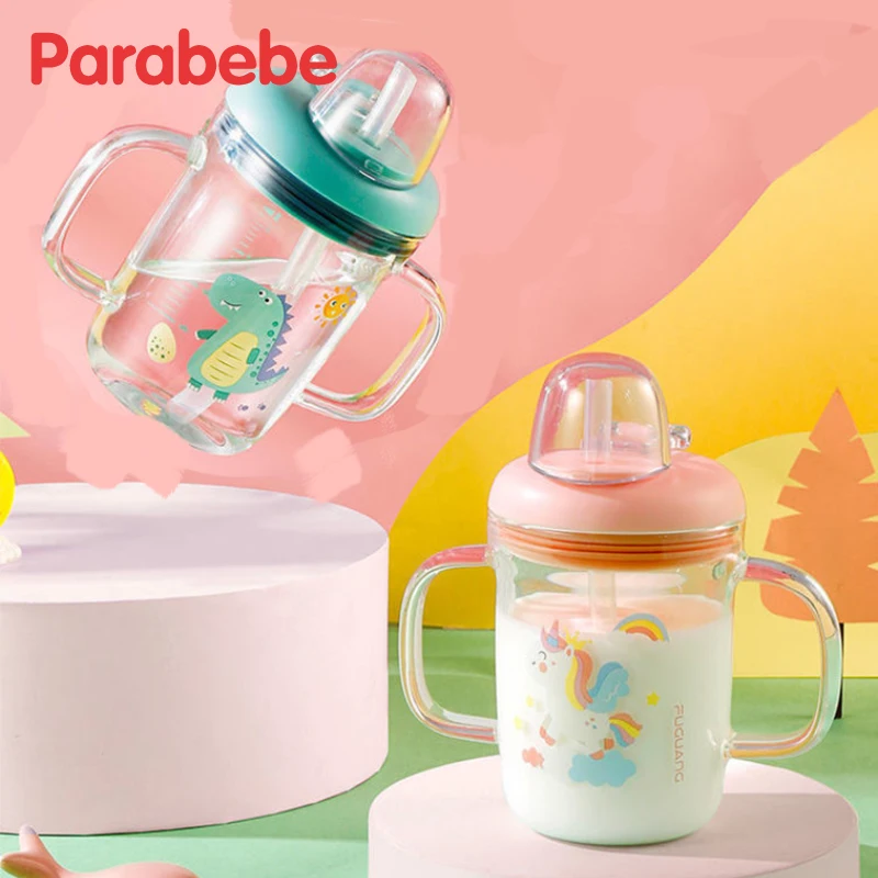 

Новая детская чашка для Сиппи, чашка для молока с градуированным стеклом, детская бутылка, единорог, напиток, молочный порошок, чашка для вод...