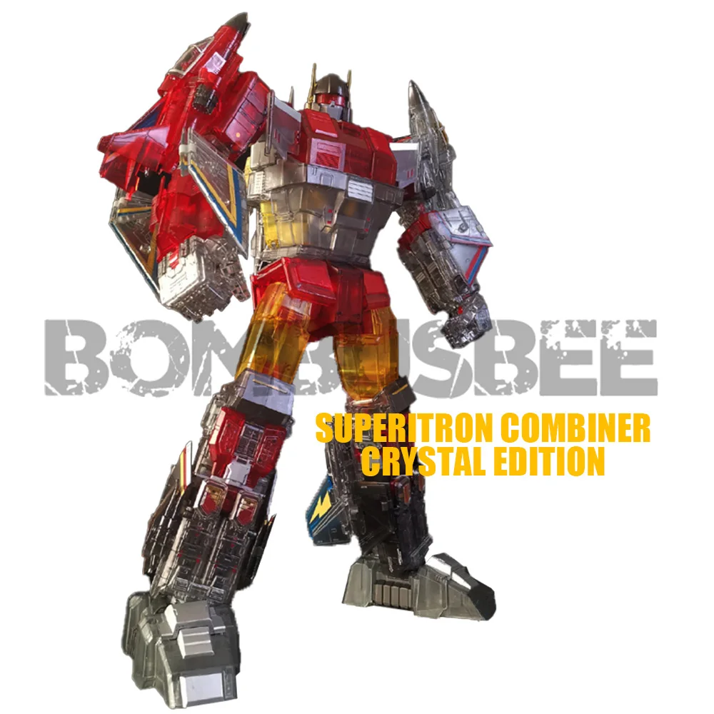

[В наличии] zetatoys ZB-07 Superitron Superion Хрустальная версия, Подарочная коробка, экшн-фигурка, игрушка, робот-трансформер из ПВХ для детей