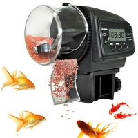 automatic feeder aquarium fish tank pond wall mount timing auto fish food dispenser aquarium accessories