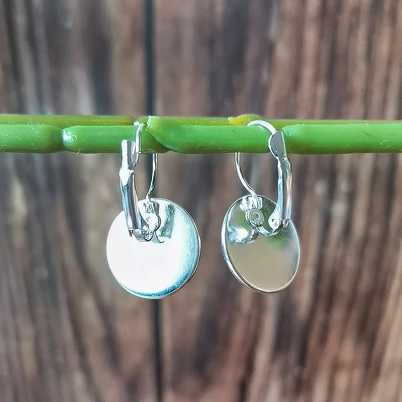 Модные Axolotl серьги милые животные мультфильм узор стекло кабошон висячие для