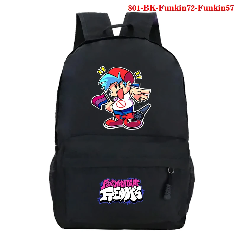 

Friday Night Funkin Backpack Teens Back To School Shoulder Bag Girls Boys School Bags Canvas Bag Women Men Game Canvas Backpack