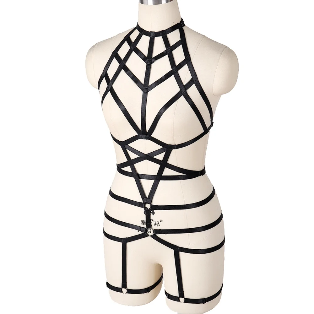 Bdsm жгуты в форме пентаграммы для женщин сексуальное нижнее белье набор бондаж на