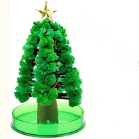 christmas gift will be icing and snowing sakura christmas tree crystalline paper tree growing