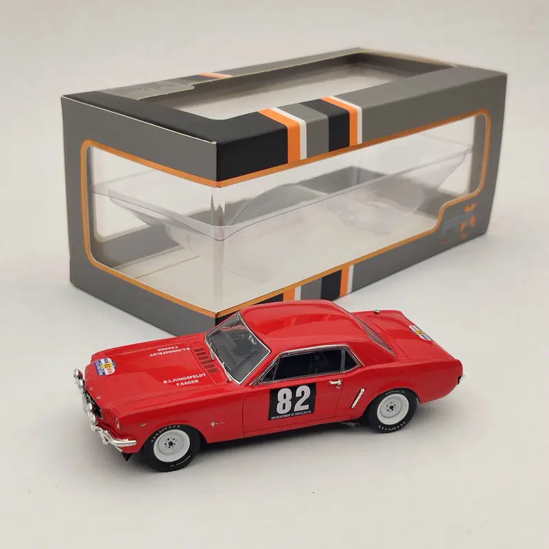 1/43 Премиум X для FORD MUSTANG #82 L/S Rally 1964 PRD309 отлитый под давлением красный |