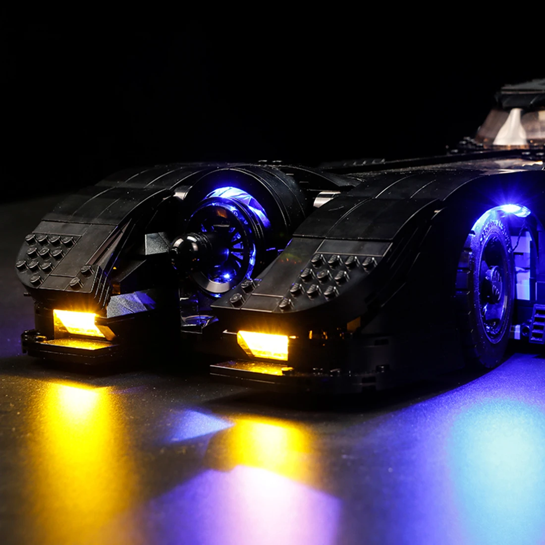 

Battery Powered LED Lighting Kit for Batmobile 76139 - Remote Control Version (Only LED Light, No Block Kit)