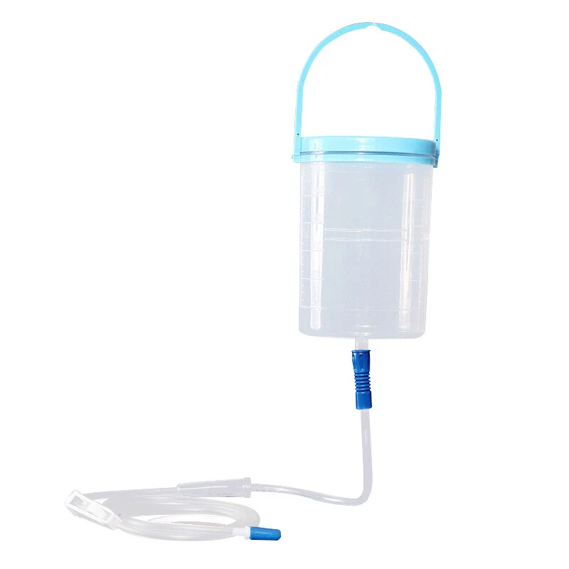 

Enema Bowel Barrel Enema Bag Device Gesen Coffee Intestine Bowel Hydrotherapy Device with 10 Tube Hygiene Product Household