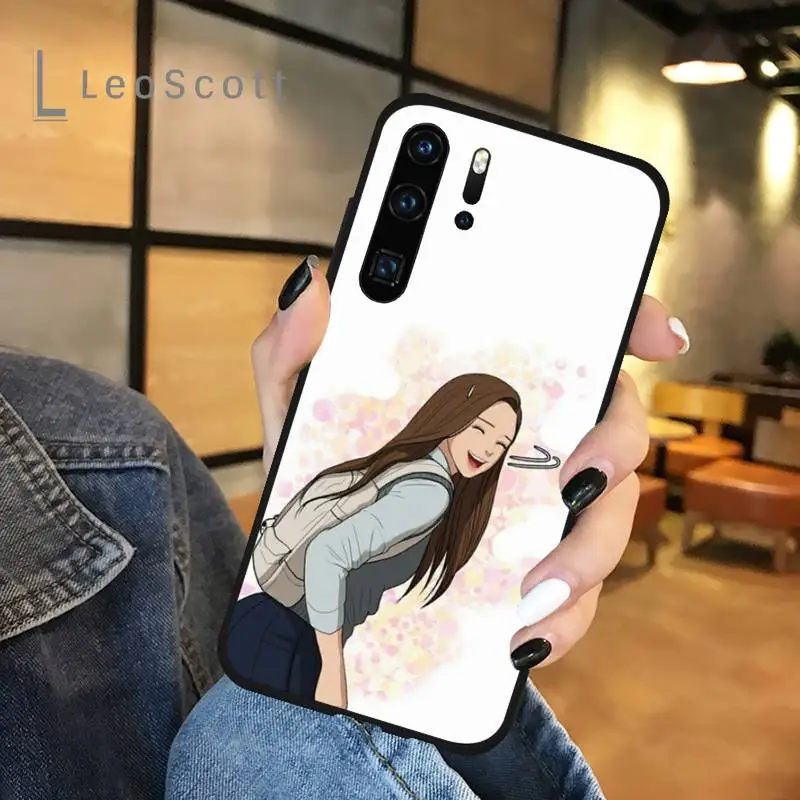 

Anime version of Korean drama Phone Case For Huawei P 20 30 40 lite pro smart 2019 honor 10 i lite 8x nova 5t mate 20 pro funda