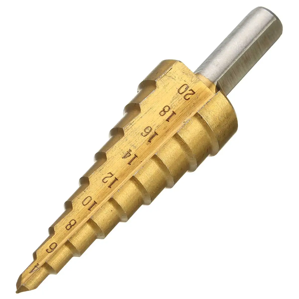 Сверло ступенчатое Коническое из быстрорежущей стали 4-12/20/32 мм 3 шт. | Инструменты