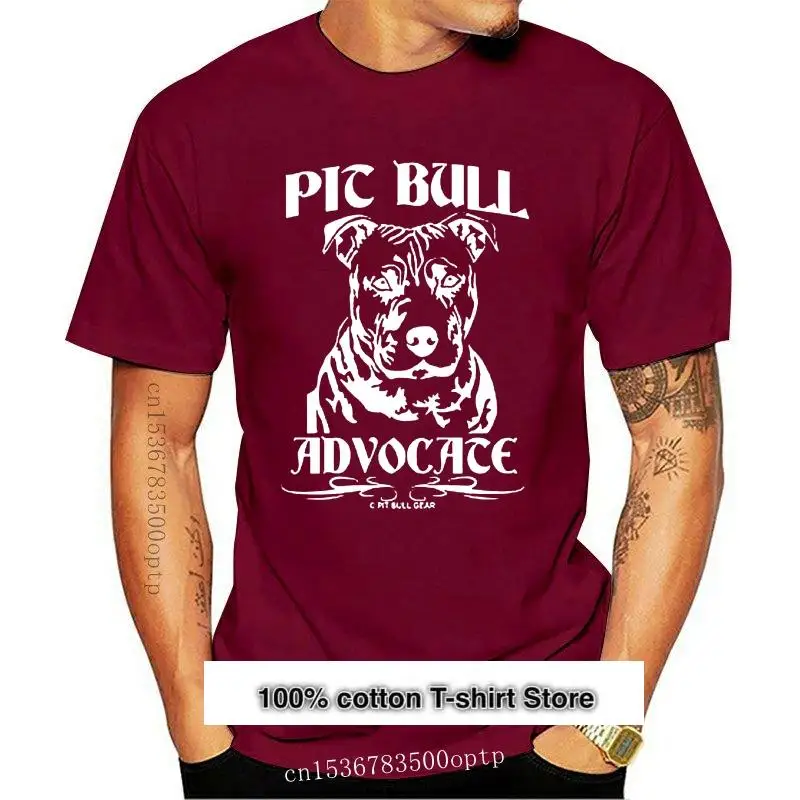 

Camiseta de Pit Bull Advocate para hombre, regalo, Pitbull Dad, accesorios de Pitbull, camisetas de verano, novedad