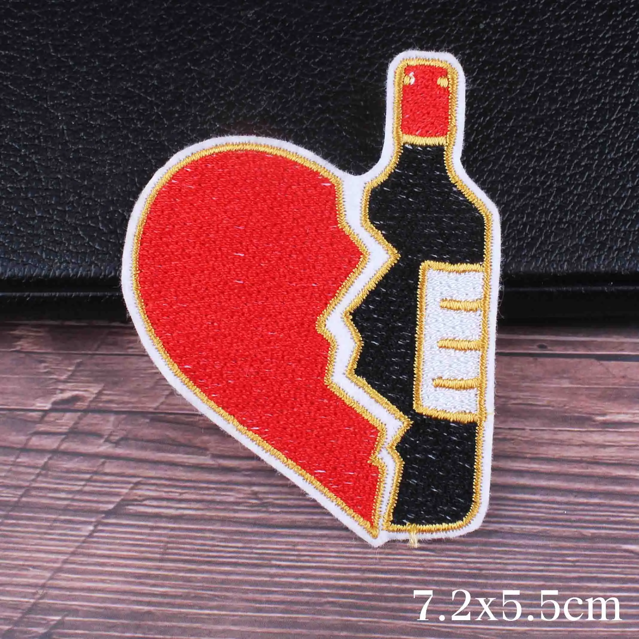 Pulaqi Мультяшные радужные нашивки с буквами ЛГБТ патчи вышитые термоклейкие для