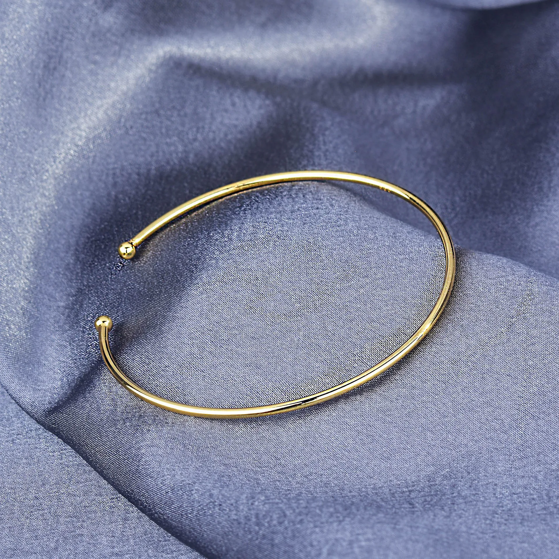 

Foydjew Korean Style Garlic Bracelets Nude Ring Bangles 2022 New Bracelet For Women Niche Design Simple Cold Style Hands Jewelry