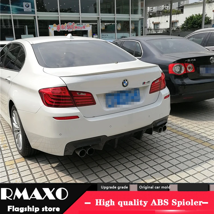 Спойлер для BMW M5 F10 F18 2012 2016 520 525li 528li высококачественный спойлер из АБС материала