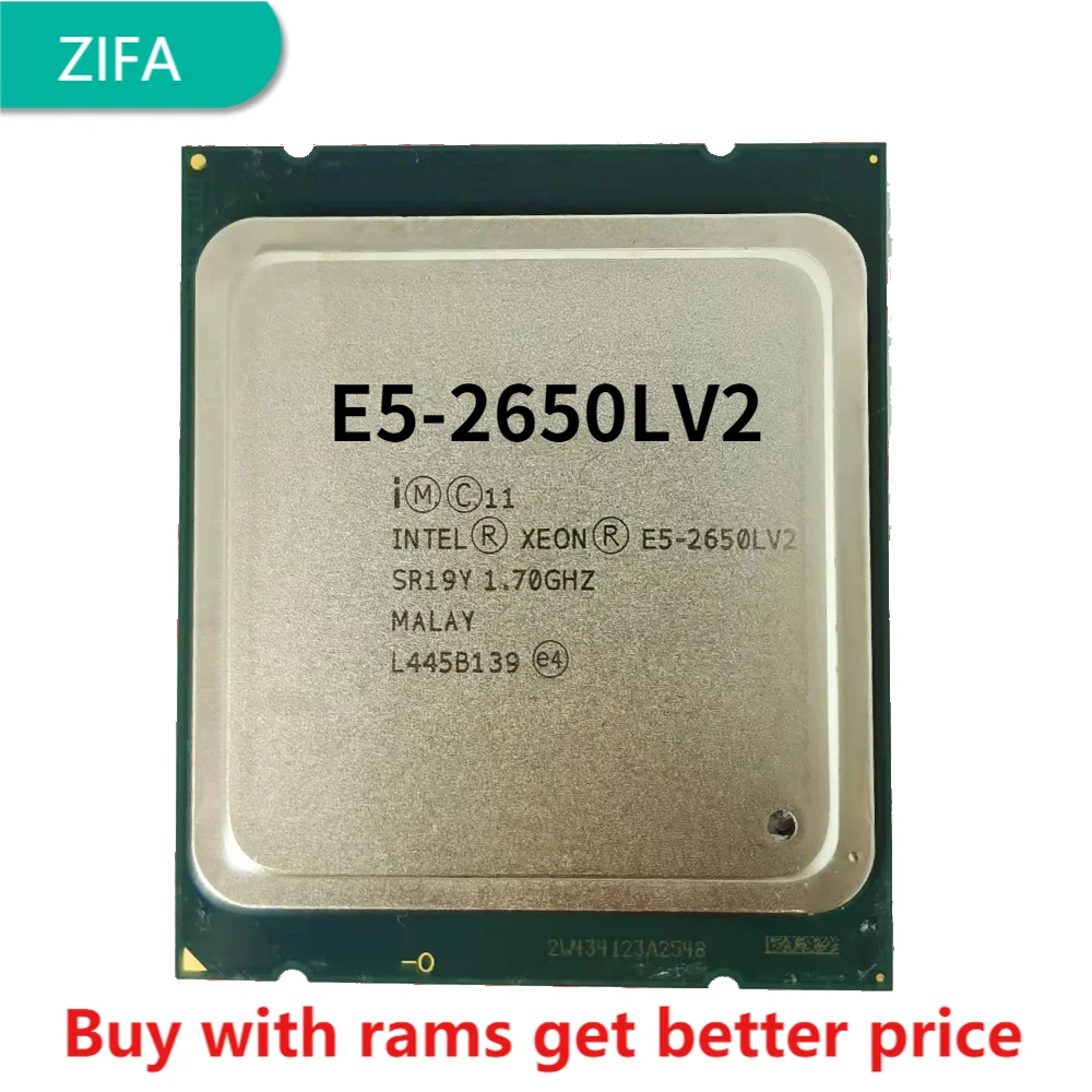 

Бесплатная доставка, процессор Intel E5-2650L V2 10-Core 1,7 ГГц LGA2011