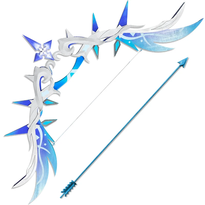 Game Genshin Impact Cosplay Weapons Tartaglia Polar Star Bow Arrow Props Halloween Carnival Party Anime Shows Events Accessories