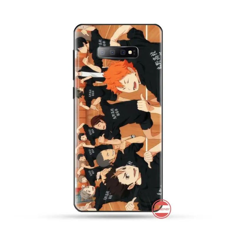 

Haikyuu Hinata attacks Anime Phone Case For Samsung galaxy S7 S8 S9 S10 edge A50 A51 A70 note 10 plus