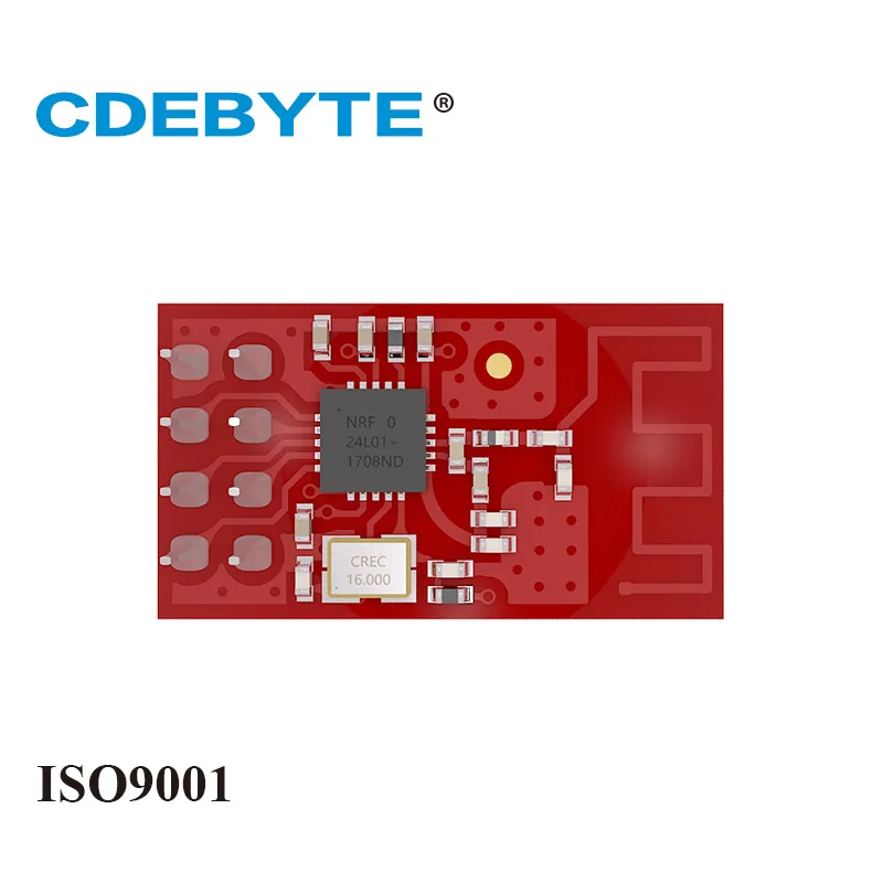 NRF24L01P беспроводной модуль CDEBYTE E01-ML01D 2 4 ГГц IoT nRF24L01 PA SPI SMD 4G