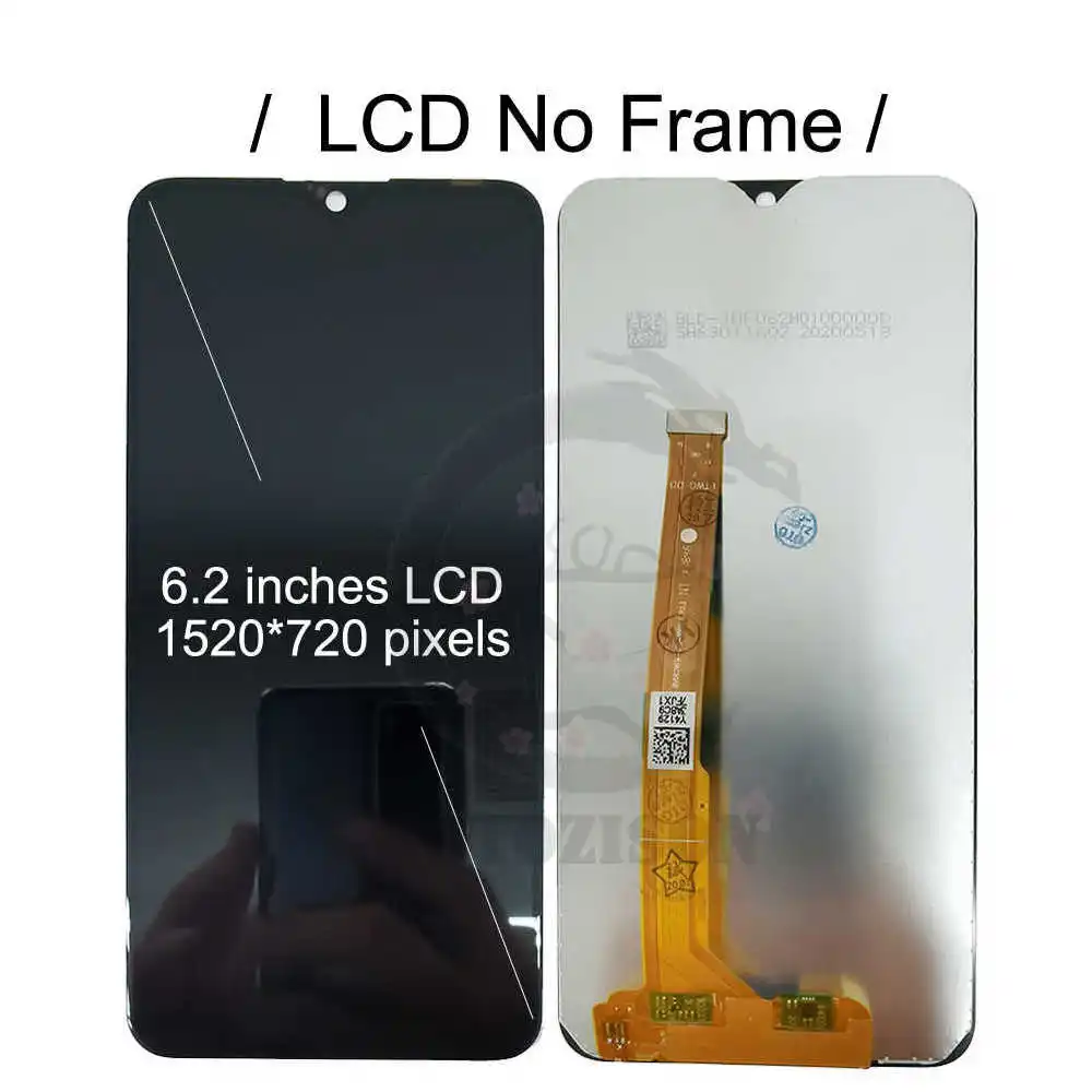 Kup LCD Z Ramką Do Vivo Y91 Y91C 2020 Wyświetlacz Y91i Indie Wersja LCD Montaż Digitizera Ekranu Dotykowego 1816 1820 1817 Wymiana