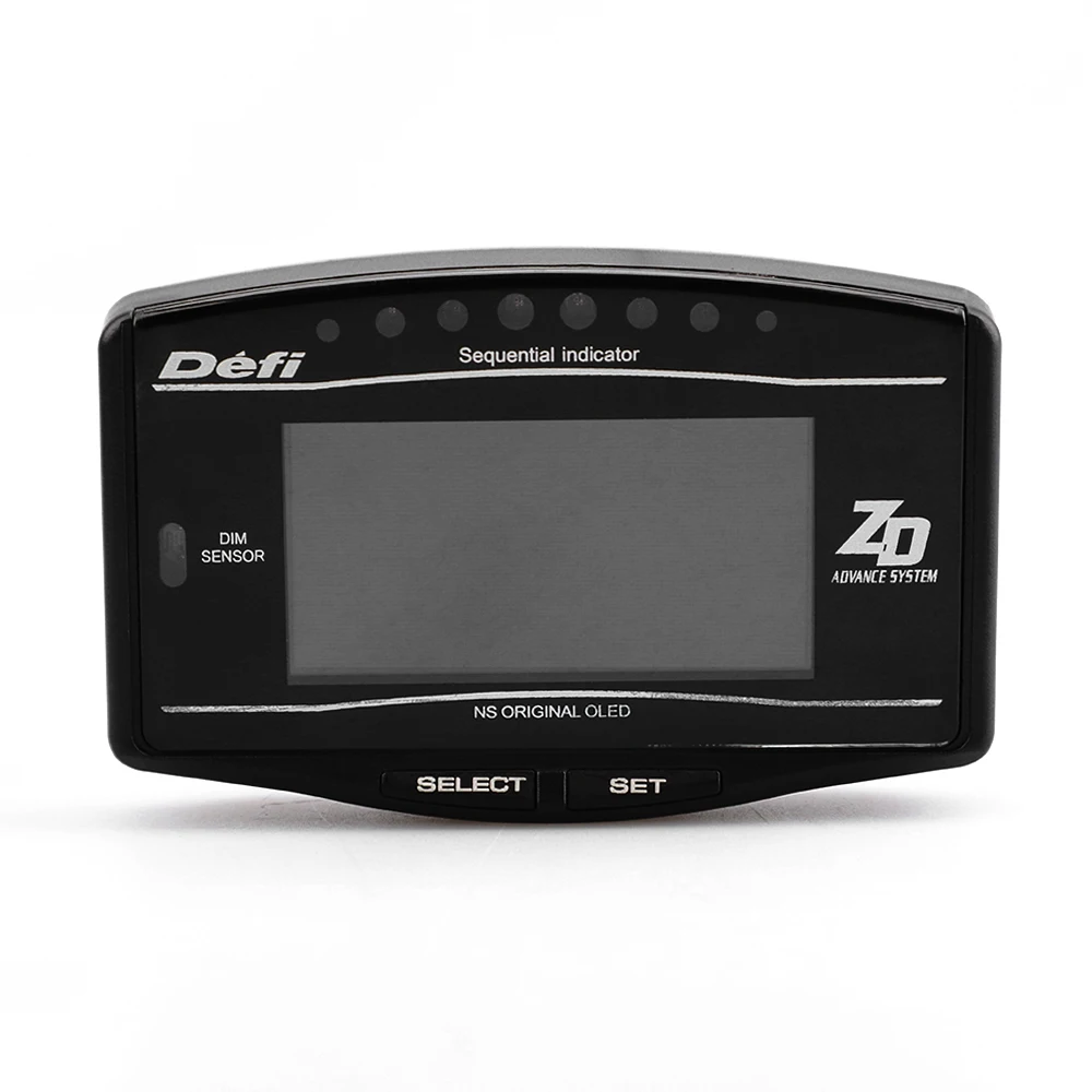 YOMI OBD2 Hud Дисплей Цифровой автомобиль 6 в 1 Тахо температура воды ODO часы поездки Defi метр OBD II датчик для Honda Civic