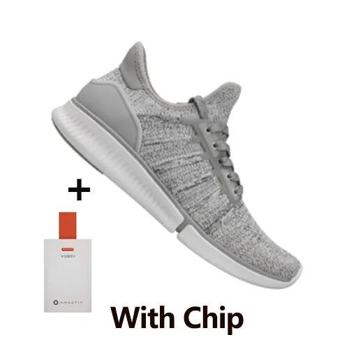 Grey With Chip Original Xiaomi Mi Mijia Smart Shoes Sports Mesh Air Professional Fashion High Good Value Design In Stock - Цвет: Grey With Chip
