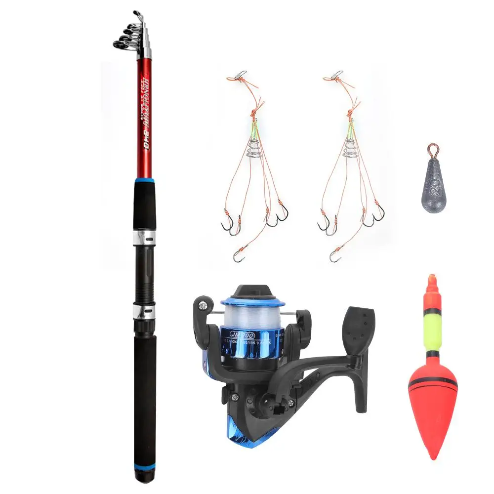 Рыболовная удочка из углеродного волокна телескопическая рыболовная практичная