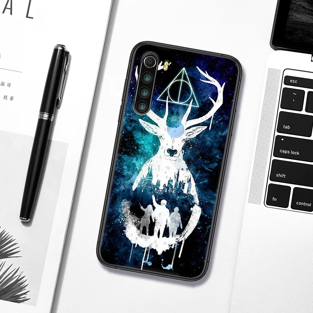 

Harries Potters Phone Case Cover Hull For XIAOMI Redmi 8 9 9C Note 6 7 8 9 9S K20 K30 K40 Pro Plus black Hoesjes Tpu Cover Soft