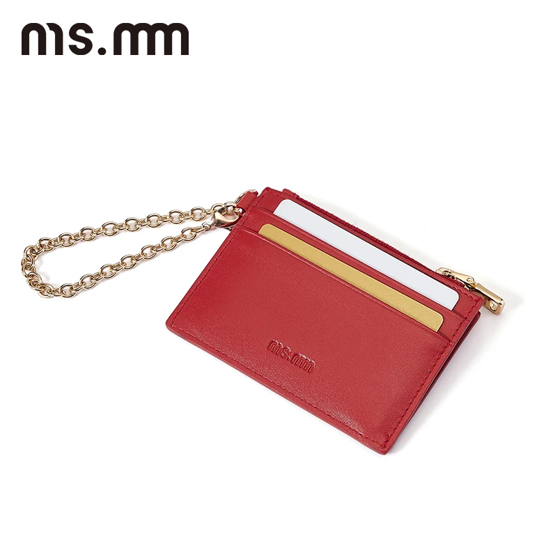 Ms. MM кошелек из натуральной кожи с бриллиантами модный держатель для карт